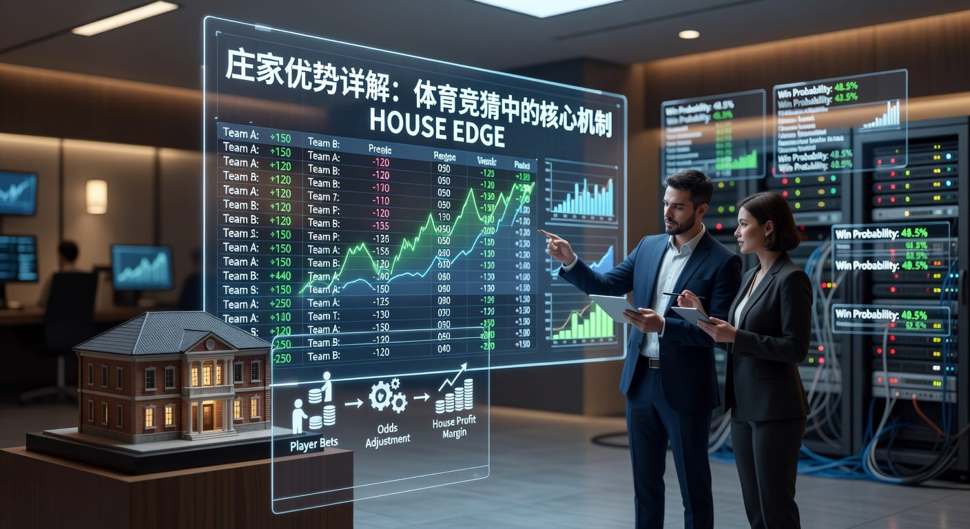 庄家优势 house edge：体育投注利润计算与实战理解