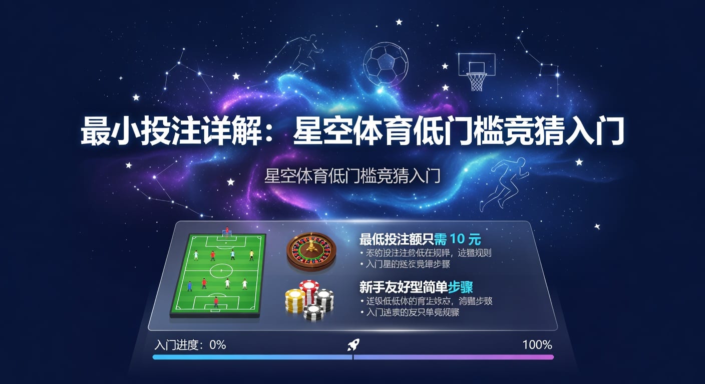 最小投注额：下注门槛与体育玩家实用指南