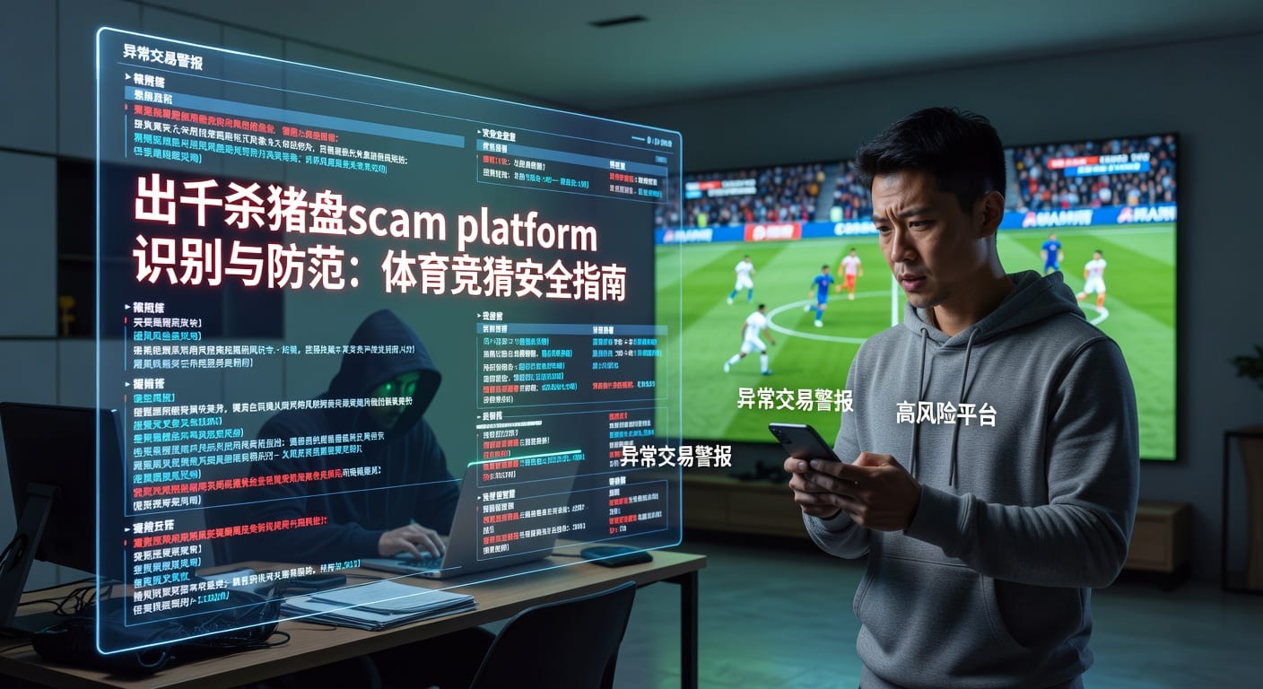 出千 杀猪盘 scam platform 风控识别与避坑指南